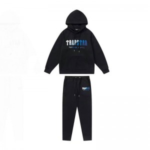 Black Men's Trapstar Black It’s A Secret Tracksuit USA | RR29-562