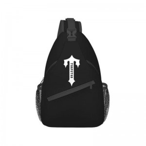 Black Men's Trapstar Central Tee Bags USA | HN08-703