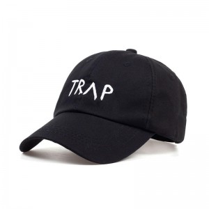 Black Men's Trapstar Funny Baseball Hats USA | TA48-118