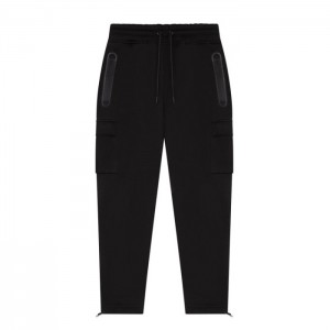 Black Men's Trapstar Irongate T Trap Fleece Bottoms Pants USA | MW59-530