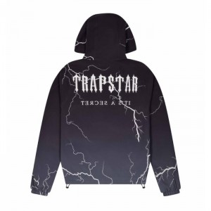 Black Men's Trapstar Irongate T Windbreaker Outerwear USA | SI18-247