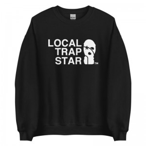 Black Men's Trapstar Local Sweatshirts USA | NE82-640