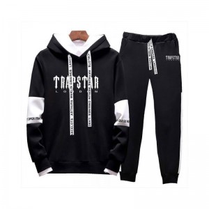 Black Men's Trapstar London Tracksuit USA | KA82-470