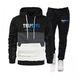 Black Men's Trapstar Merch It's a Secret Printed Logo Tracksuit USA | WZ64-769