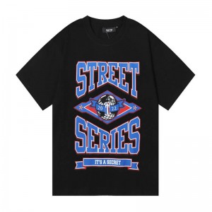 Black Men's Trapstar Rainbow Street Series Tee T Shirts USA | WJ60-633