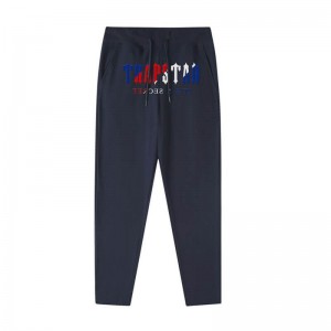 Blue Men's Trapstar Autumn It’s a Secret Logo Pants USA | HX54-408