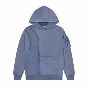 Blue Men's Trapstar Construct Hoodie Tracksuit USA | TN13-457