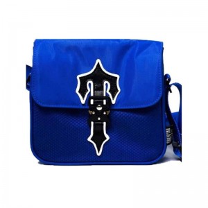 Blue Men's Trapstar Cross Body Bags USA | VL14-715