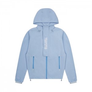 Blue Men's Trapstar Decoded Windbreaker Outerwear USA | EP65-523