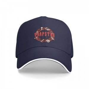 Blue Men's Trapstar Fitted Cap Hats USA | KR92-798