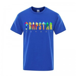 Blue Men's Trapstar London Lemon T Shirts USA | FG76-395