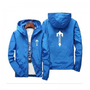 Blue Men's Trapstar Quick Dry Sports Jackets USA | JO25-214