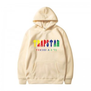 Cream Men's Trapstar It’s A Secret Hoodie USA | ED05-642