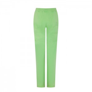 Green Women's Trapstar Irongate Split Leg Jogging Bottoms Pants USA | JG27-550