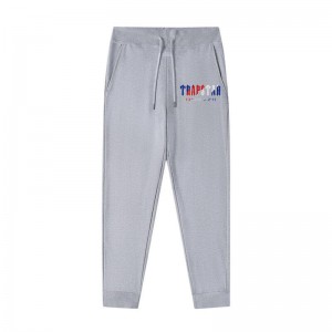 Grey Men's Trapstar Autumn It’s a Secret Logo Pants USA | RA89-427