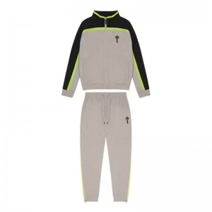 Grey Men's Trapstar Colorful Irongate T Shellsuit Tracksuit USA | QB15-587