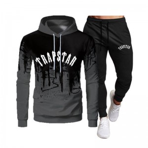 Grey Men's Trapstar It's a Secret Streetwear Tracksuit USA | IY52-435