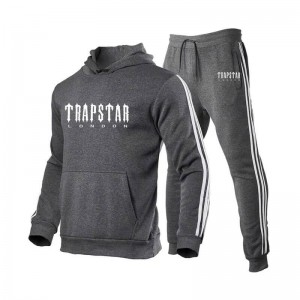 Grey Men's Trapstar London Printed New Winter Tracksuit USA | MU71-784