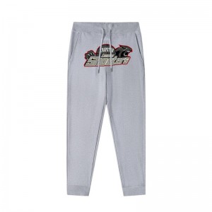 Grey Men's Trapstar Shooter Track Pants USA | YM69-942