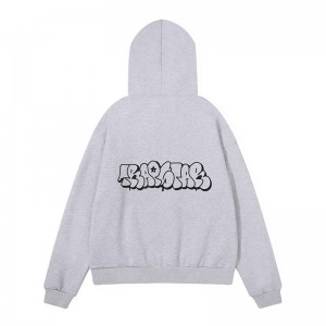 Grey Men's Trapstar T Print Pattern Junior Hoodie USA | UB74-014