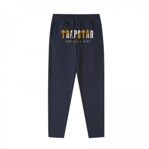 NavyBlue Men's Trapstar It’s a Secret Streetwear Pants USA | YR39-120