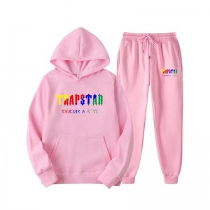 Pink Men's Trapstar Autumn It's a Secret Tracksuit USA | AM79-962