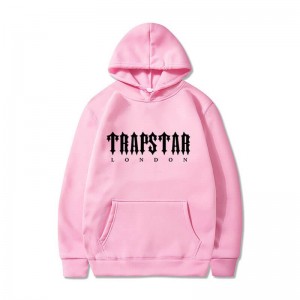 Pink Men's Trapstar London City Hoodie USA | SJ08-221