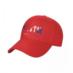 Red Men's Trapstar Fashion Secret Hats USA | YE55-362