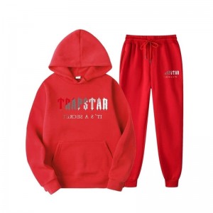 Red Men's Trapstar It's Secret Tracksuit USA | KQ21-740