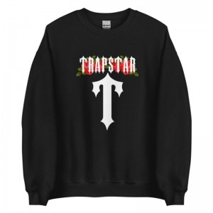 Rose Men's Trapstar Central Tee Rose Sweatshirts USA | DO48-888