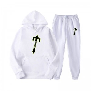 White Men's Trapstar Central Tee And Irongate Tracksuit USA | EQ52-508