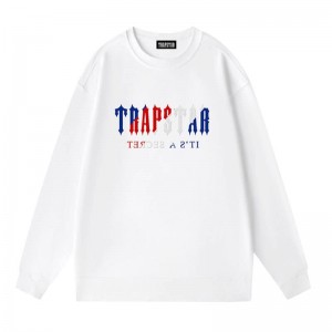 White Men's Trapstar Crewneck It’s A Secret Galaxy Sweatshirts USA | TF25-109