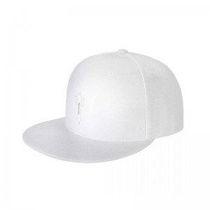 White Men's Trapstar Custom Baseball Hats USA | ZI92-337