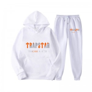 White Men's Trapstar Fleece It's Secret Tracksuit USA | XD50-577