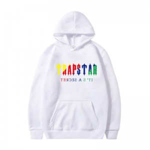 White Men's Trapstar It’s A Secret Hoodie USA | LD71-867