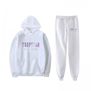 White Men's Trapstar It's a Secret Funny Galaxy Shining Tracksuit USA | ZX86-200