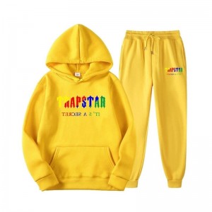 Yellow Men's Trapstar Autumn It's a Secret Tracksuit USA | YX47-123