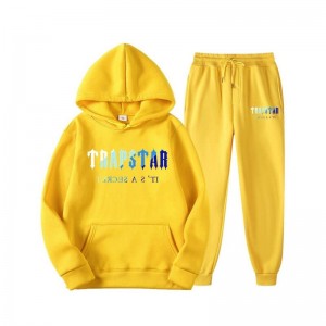 Yellow Men's Trapstar It's a Secret Shining Tracksuit USA | FH38-080