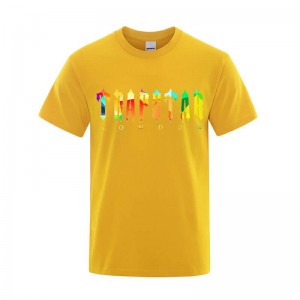 Yellow Men's Trapstar London Lemon T Shirts USA | VZ35-956