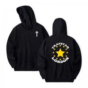 Yellow Men's Trapstar Star T-London Hoodie USA | FT84-160