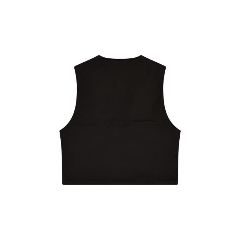 Black Men's Trapstar Hyperdrive Pocket Vest Outerwear USA | OL06-498