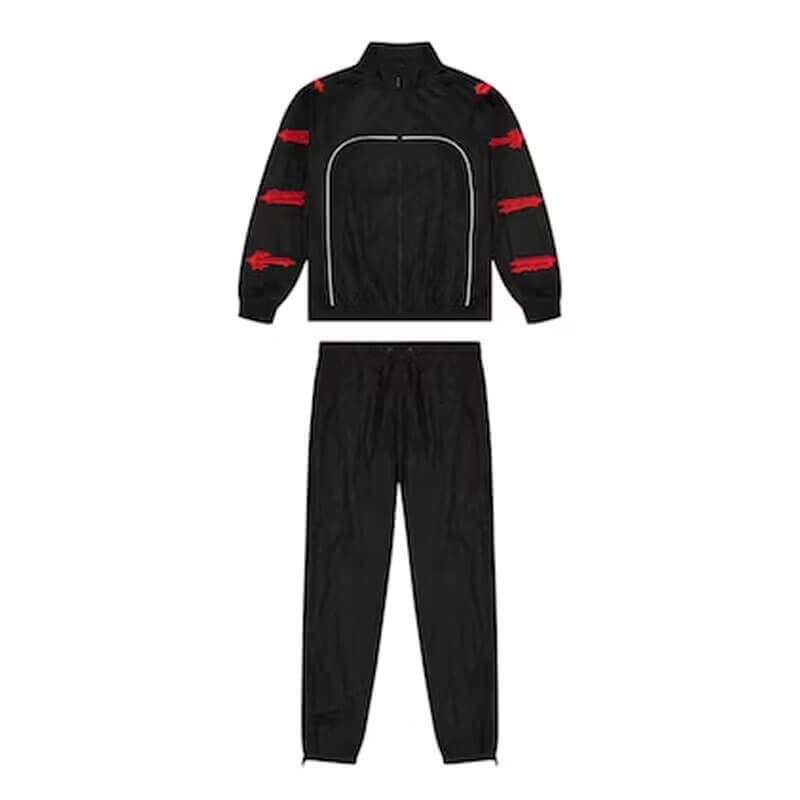 Black Men\'s Trapstar Irongate 2.0 Jacket Shellsuit Tracksuit USA | BX64-913