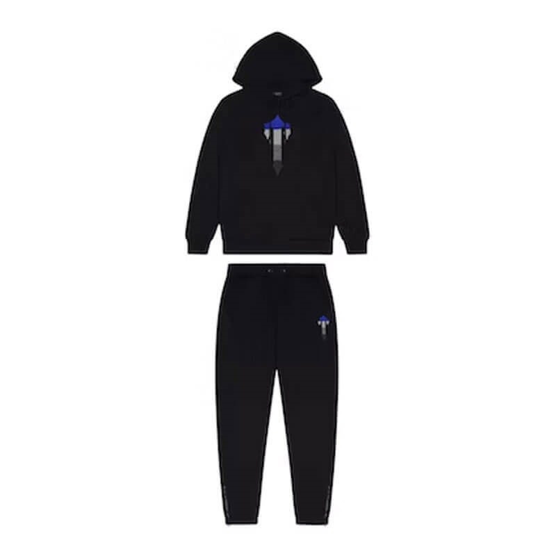 Black Men\'s Trapstar Irongate T Chenille Tracksuit USA | GC01-375