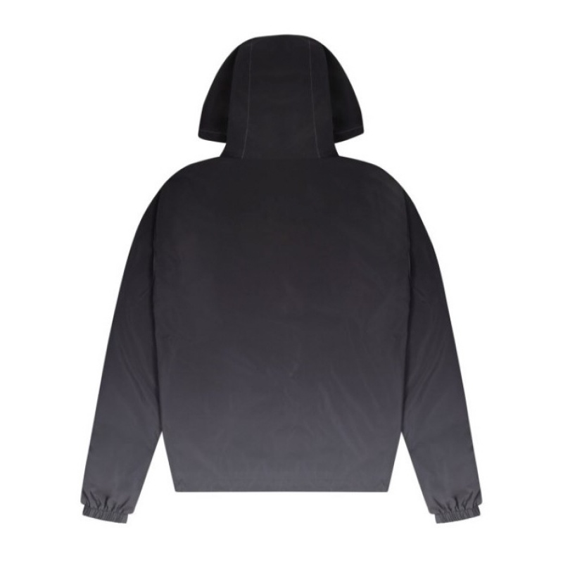 Black Men's Trapstar Irongate Windbreaker Outerwear USA | TX74-627