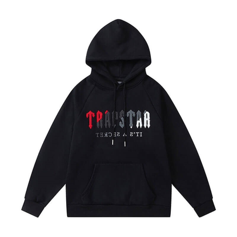 Black Men\'s Trapstar Its a Secret Hoodie USA | KX31-815