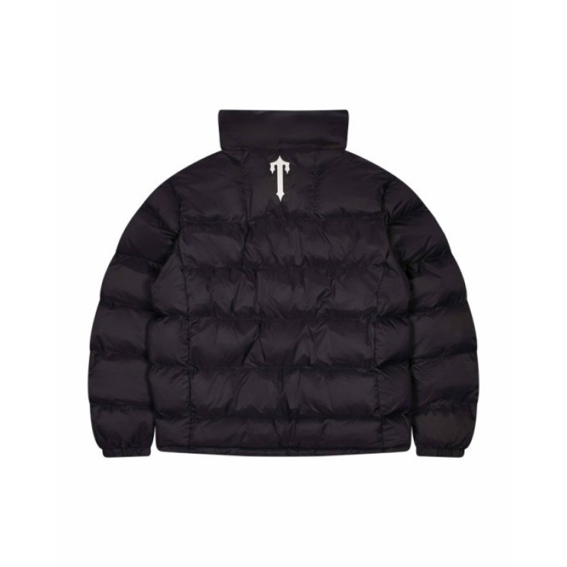 Black Men's Trapstar It's a Secret Puffer Outerwear USA | WM34-839