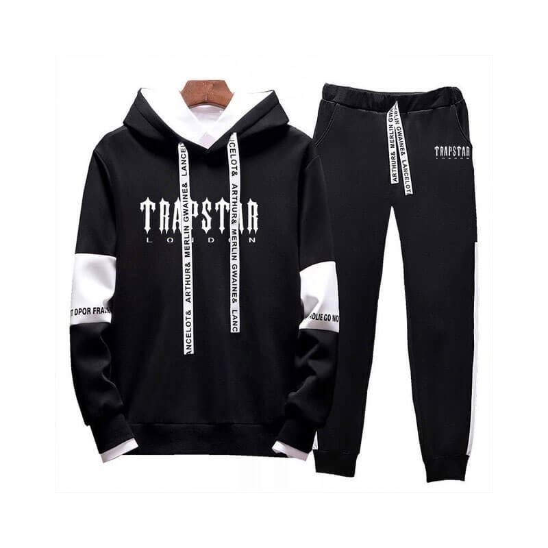 Black Men\'s Trapstar London Tracksuit USA | KA82-470