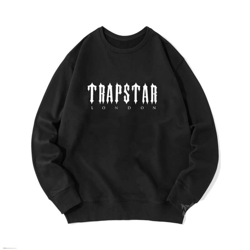 Black Men\'s Trapstar Merch London Sweatshirts USA | NS65-158