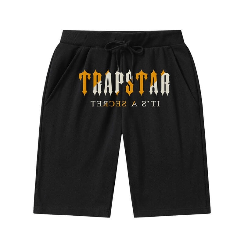 Black Men\'s Trapstar Winter Causal It\'s a Secret Shorts USA | LO91-136