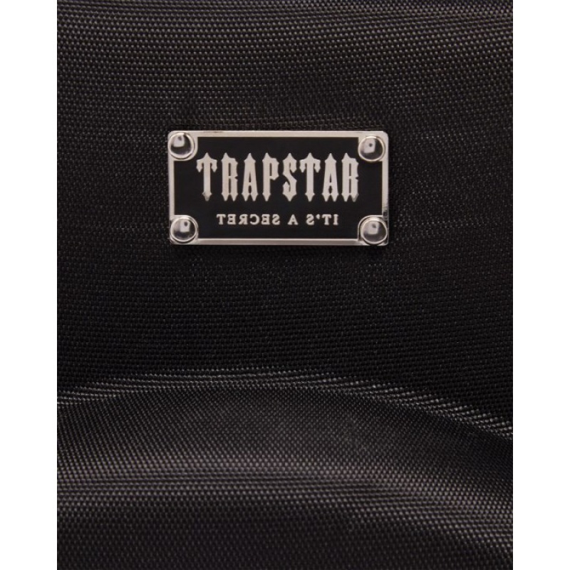 Black / Black Men's Trapstar Hat Bags USA | KL40-345